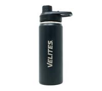 Velites Bottiglia Isotermica I Bottiglia in Acciaio Inox I Mantiene la Temperatura Sia Calore e Freddo I Capacità di 532 ml I Include Sfera di Miscelazione per Frullati