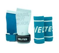 Velites Calleras Quad Pro con Magnesio per CrossFit, Palestra, Taglia L, Azzurro