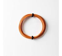 Velites - Cavo da 3 mm per Comba Cyclone - Color Orange - Cavo di ricambio tecnico per crossover e salti incrociati - Ricambio in acciaio regolabile da 3,5 metri - Ideale per CrossFit