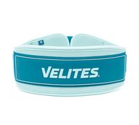 Velites Cintura lombare per sollevamento pesi I Cintura sollevamento pesi I Supporto e comfort I Per peso morto, squat, sollevamenti, esercizi con carichi massimi. (Blue, Large)
