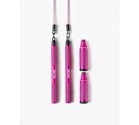 Velites Cyclone - Corda per saltare ultra leggera in alluminio, colore: rosa, girevole a 360°, con doppio cuscinetto, ideale per doppio e triplo salto, crossover e wods avanzati