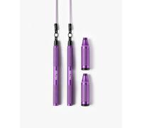Velites Cyclone - Corda per saltare ultra leggera in alluminio | Purple | Giro a 360° con doppio cuscinetto | Ideale per doppio e triplo salto, crossover e WOD avanzati