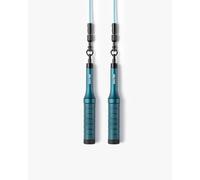 Velites Earth 2.0 Corda per saltare in alluminio aereo | Blue | Sistema avanzato con cuscinetti e cavo da 4 mm | Personalizzabile con pesi | App di allenamento inclusa