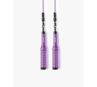 Velites Earth 2.0 Corda per saltare in alluminio aereo | Purple | Sistema avanzato con cuscinetti e cavo da 4 mm | Personalizzabile con pesi | App di allenamento inclusa