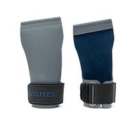 Velites I Guanti Cross Training Quad Ultra senza magnesio I Manopole Paracalli per Sollevamento Pesi I Per Atleti di Crosstraining o Ginnastica I Migliorare i Risultati,Taglia XL, Grigio.