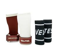 Velites I Hand Grips Quad Ultra Chalk Free I per atleti di crosstraining o palestra Migliora i tuoi risultati e raggiungi i tuoi obiettivi, scopri le nostre taglie e colori (bianco, XL)