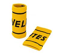 Velites I Polsino in Tessuto Flessibile I Fornisce sostegno e sicurezza per i tuoi allenamenti I Per una migliore presa sulla barra I Ottieni il massimo Comfort I Taglia unica (Mustard)