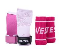 Velites I Quad Pro Paracalli Cross training I Grips professionali per CrossFit o ginnastica I Adatte a qualsiasi superficie I Utilizzate con magnesio I Include bande gratuite