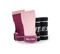 Velites I Quad Ultra Magnesio Free Grips I per atleti Crosstraining o ginnastica Migliora i tuoi risultati e raggiungi i tuoi obiettivi I Taglia L I Colore Rosa.