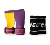 Velites I Quad Ultra Magnesio Free Grips I per atleti crosstraining o ginnastica Migliora i tuoi risultati e raggiungi i tuoi obiettivi I Taglia XL I Colore Viola Senape.