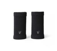 Velites Polsiere in Lana Merino | Morbidezza Naturale, Assorbimento e Comfort | Termoregolatrici e resistenti per allenamenti ad alta intensità | Taglia unica Unisex - Black