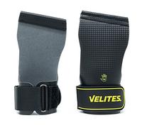 Velites - Quad Carbon I Strade Professionali per Atleti Cross Training o Ginnastica | 100% Vegane I Uso con Magnesio, transizioni Rapide I Fascia Regalo (M)