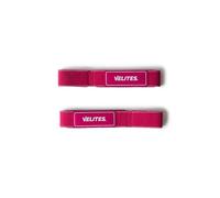 Velites Straps per sollevamento pesi | Progettato per massimizzare la tua forza di presa (Pink Light)
