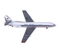 Velivolo in scala 1 400 in metallo YU0009 per China Airlines Sud Aviation SE-210 B-1856 Miniature aeronautiche Giocattoli di modello Playkit