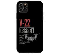 Velivolo militare V/STOL americano V22 Osprey Custodia per iPhone 11 Pro Max