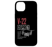 Velivolo militare V/STOL americano V22 Osprey Custodia per iPhone 14 Plus