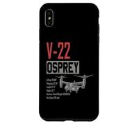 Velivolo militare V/STOL americano V22 Osprey Custodia per iPhone XS Max