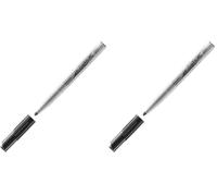 Velleda BIC Whiteboard-Marker Medium 1741, schwarz (Confezione da 2)