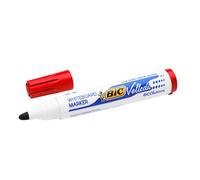 Pennarello per lavagna cancellabile Whiteboard Marker Velleda 1701 Recycled BIC - punta tonda 1,5mm - rosso - Bic - con