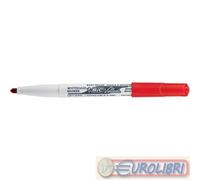 Pennarello Velleda 1741 Punta Tonda Whiteboard Rosso Bic Cf 12 Pz