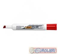 Marcatore per lavagne bianche BIC Velled 3,3-4,6 mm rosso - 9431981