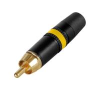 Velleman 144732 Neutrik RCA maschio, contatti placcati oro/giallo