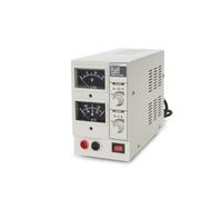 Velleman Alimentatore Lab, regolabile, 0-15 VDC/0-2 A, limite di corrente, protezione da cortocircuito, analogico, grigio
