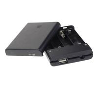 Velleman BH341USB 720429 Contenitore portabatterie 4x Stilo (AA) (L x L x A) 60