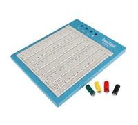 Velleman Breadboard di alta qualità, senza saldatura, 2420 contatti, compatibile con Arduino, ABS, grigio