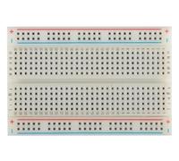 Velleman Breadboard di alta qualità, senza saldatura, 400 contatti, compatibile con Arduino, ABS, grigio