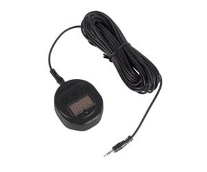 Velleman Contatore LED a 4 cifre per sensore di movimento, contatore rilevazioni per visitatori e passaggi, conteggio in tempo reale, display nero per ingressi e negozi