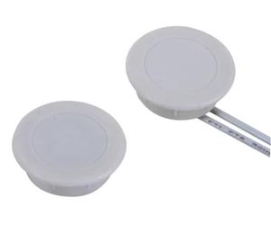 Velleman Contatto magnetico con interruttore Reed, NC, per installazione su infissi e/o serramenti, connessione a filo, bianco