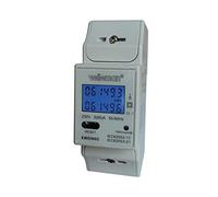 Velleman EMDIN02 monofase Dual Module din-rail Mount kWh Meter per uso professio