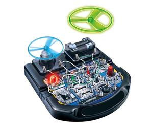 Velleman Kit di progetti elettronici per bambini a partire da 8 anni, esplora le basi dell'elettronica con 18 emozionanti esperimenti, divertimento educativo e interattivo, LED, ventola e suono