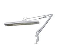 Velleman Lampada da scrivania con Morsetto, Braccio orientabile, Interruttore on/off, Larghezza 60 cm, 3X 14 W, 6500 K, Bianco