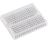 Velleman Mini breadboard, set da 4, senza saldatura, 4 x 170 contatti, compatibile con Arduino, ABS, trasparente