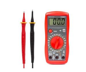 Velleman Multimetro digitale, adatto per misurare corrente AC/DC, tensione AC/DC, resistenza, diodi e continuità, compresi puntali