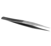 Velleman Pinzetta di precisione, acciaio inossidabile, lunghezza 11,2 cm, argento