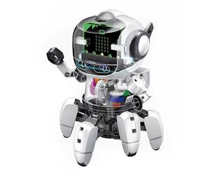 Velleman Robot educativo Tobbie II con micro:bit, kit STEM con sensori e motore, impara a programmare questo robot interattivo per ragazzi e adulti, funziona a batterie