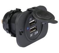 Velleman Sa - CC094 - Presa Usb, Montaggio Su Pannello, Ingresso 12VDC