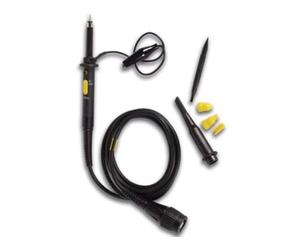 Velleman Sonda di prova con testa dell'oscilloscopio, isolata, 600 V, 60 MHz, cavo da 1,2 m con connettore BNC standard, nero