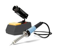Velleman Stazione di saldatura regolabile 50 W – 175–480 °C, con indicatore LED, grigio