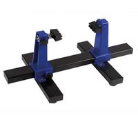 Velleman Supporto per circuito stampato con base, pinza PCB, supporto PCB regolabile, supporto girevole a 360°, adatto per schede fino a 14 x 20 cm, pinza di precisione per riparazione e saldatura