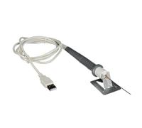 Velleman Taglierina polistirolo USB 5W con supporto, riscaldamento rapido 10s, cavo USB-C 1.2m, taglio preciso, impugnatura ergonomica, strumento portatile per modellismo, hobby e decorazioni