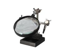 Velleman Terza lancetta con lente d'ingrandimento, perfetta per saldare, armeggiare e riparare