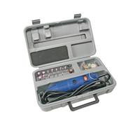 Velleman Trapano di precisione multifunzionale, con accessori, 40 pezzi, per tagliare, forare, incidere e altri lavori di bricolage, 135 W, 10.000-32.000 giri/min