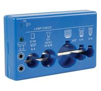 Velleman VTTEST8 Tester per lampadine G13 E27 E14 E10 G4 GU5.3 con batteria 9V
