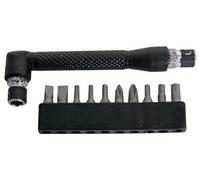 Velleman VTTS2 - Set di 10 cacciaviti ad angolo retto, multicolore