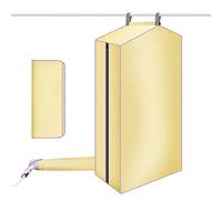 VELLOW Piccolo essiccatore Multifunzionale Portatile Pieghevole da casa Dormitorio for Studenti Viaggio Mini Asciugatura Rapida Asciugatura dei Vestiti Borsa di Stoffa Copertura Antipolvere