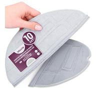 Vellto 10x Panno di Pulizia Compatibile con Roborock S8 S8+ Plus PRO Ultra Ricambi Lavabile Microfibra Riutilizzabile Accessori Aspirapolvere Robot Casa